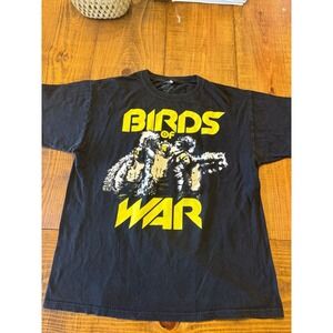 Always Sunny In Philadelphia Birds of War Rare T-Shirt Size‎ L Faded Black